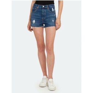 LEVI’s Ribcage Jean Shorts Denim Cutoff Size 31